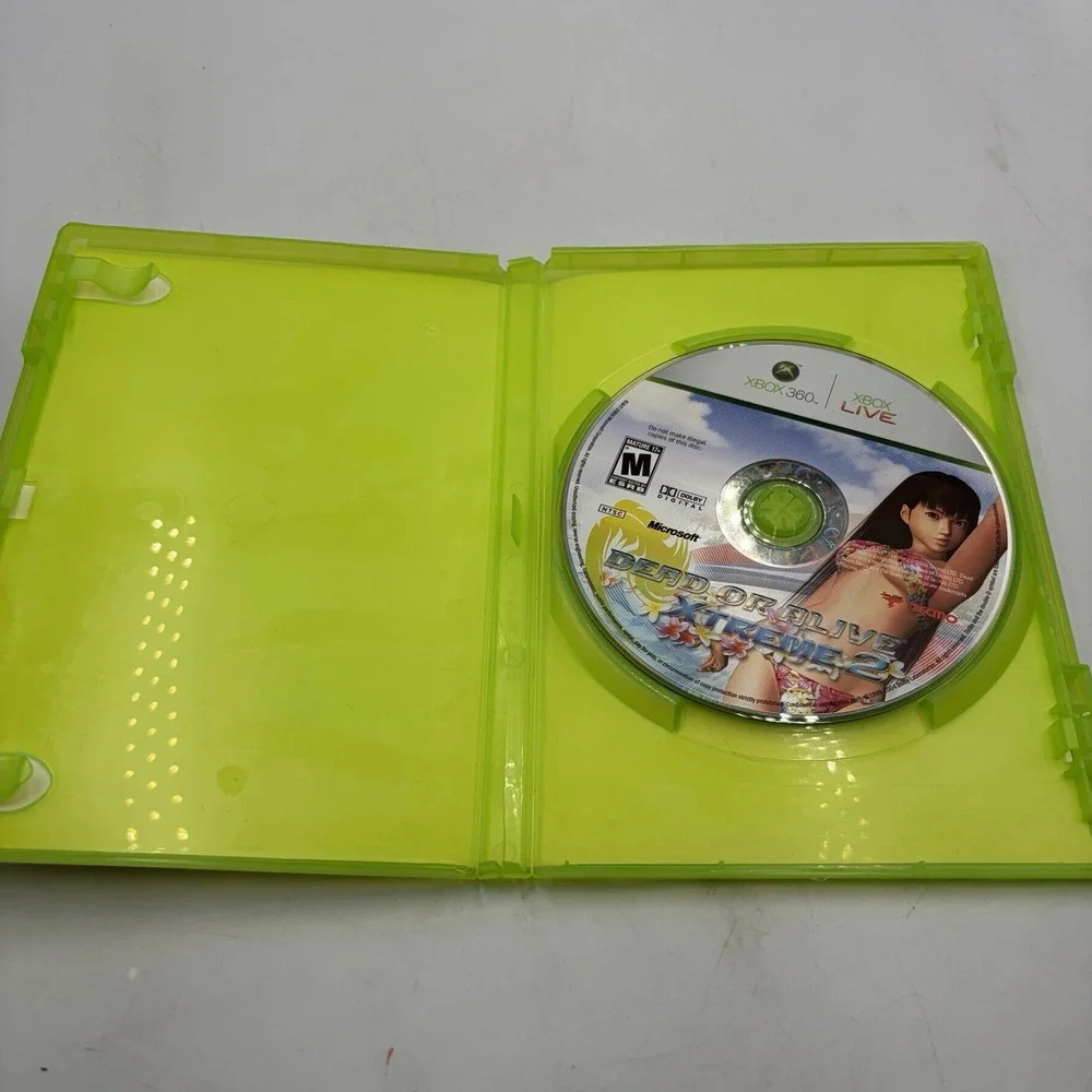 Dead or Alive: Xtreme 2 (Microsoft Xbox 360, 2006) w/ Case & Game No Manual